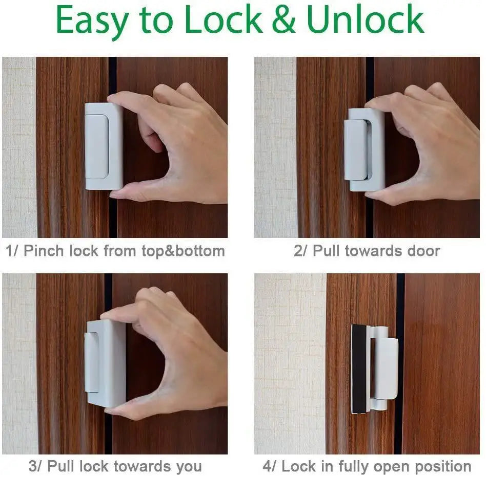 Childproof Door Reinforcement Lock