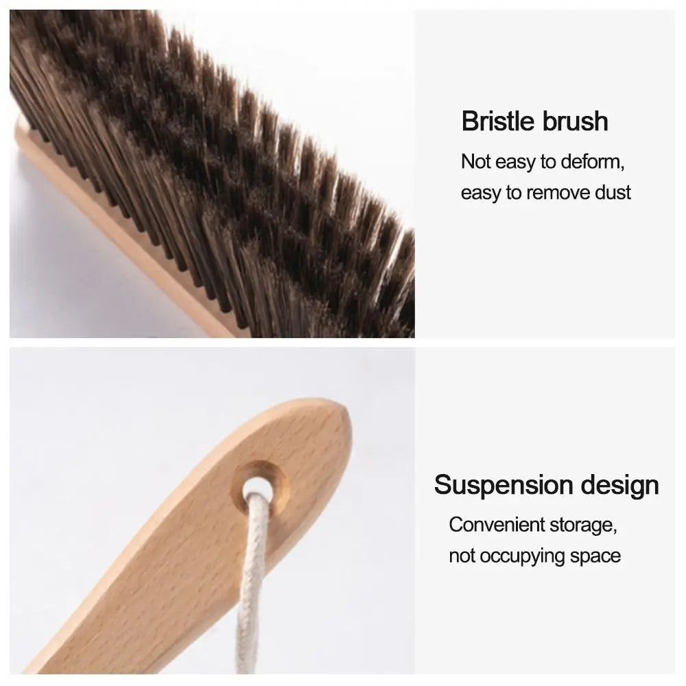 Dust Brush With Wooden Handle