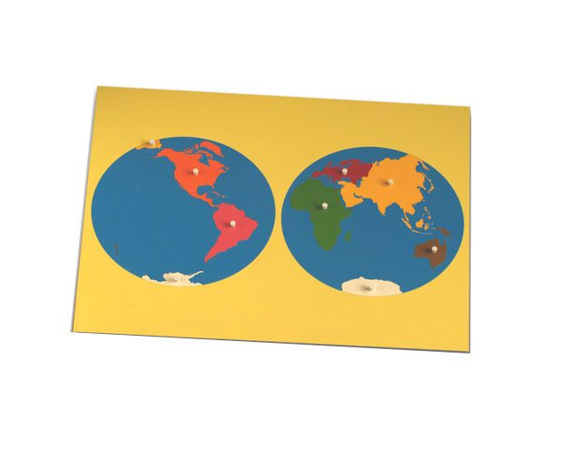 Puzzle map of world
part