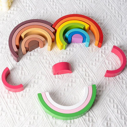 Rainbow Arch Jenga