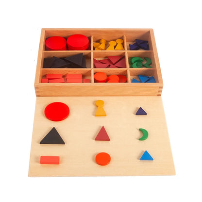 Montessori Wooden Basic Grammar Symbols With Box