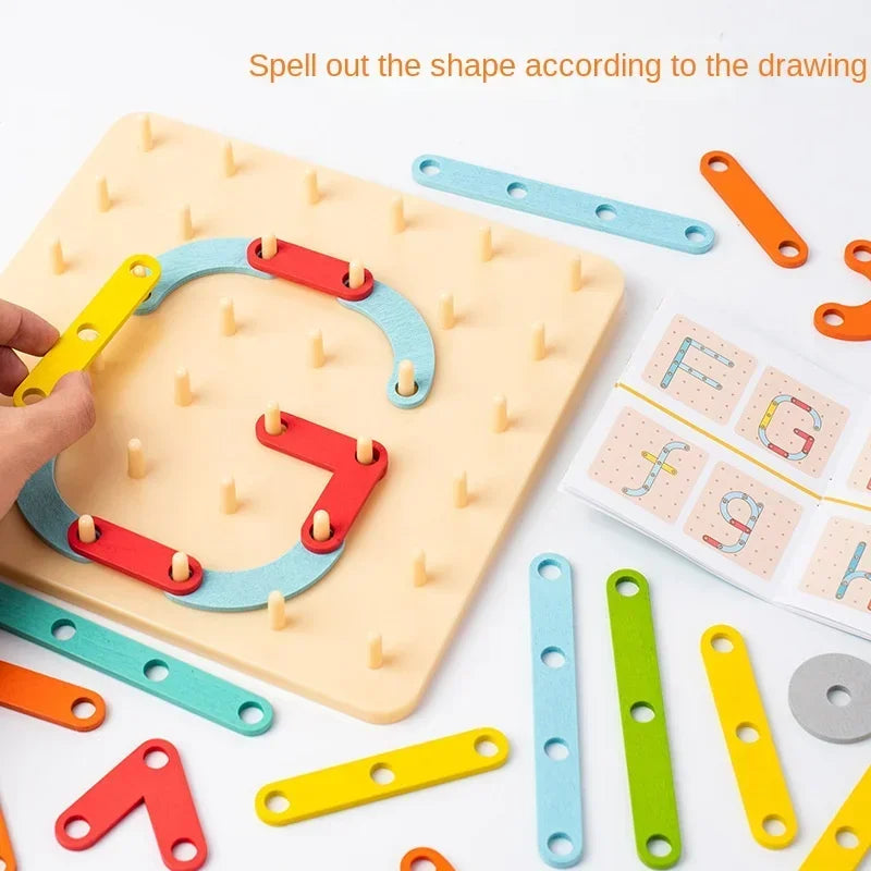 Wooden Toys Nail Board