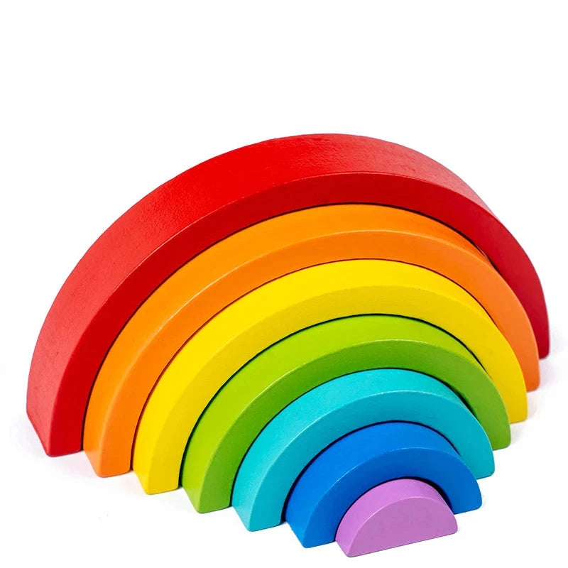 Rainbow Arch Jenga