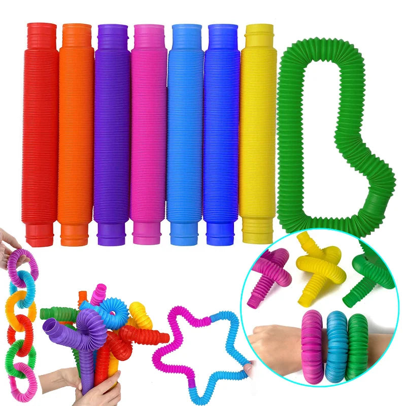 Colorful Pop Tubes