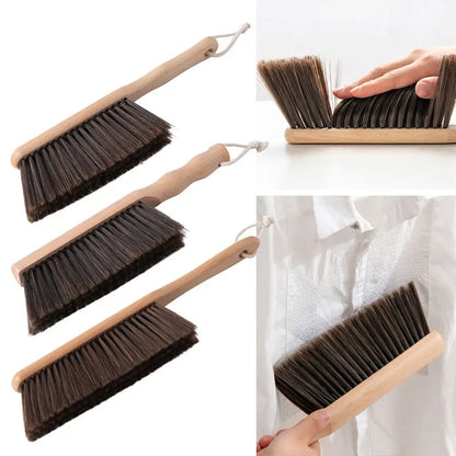 Dust Brush With Wooden Handle