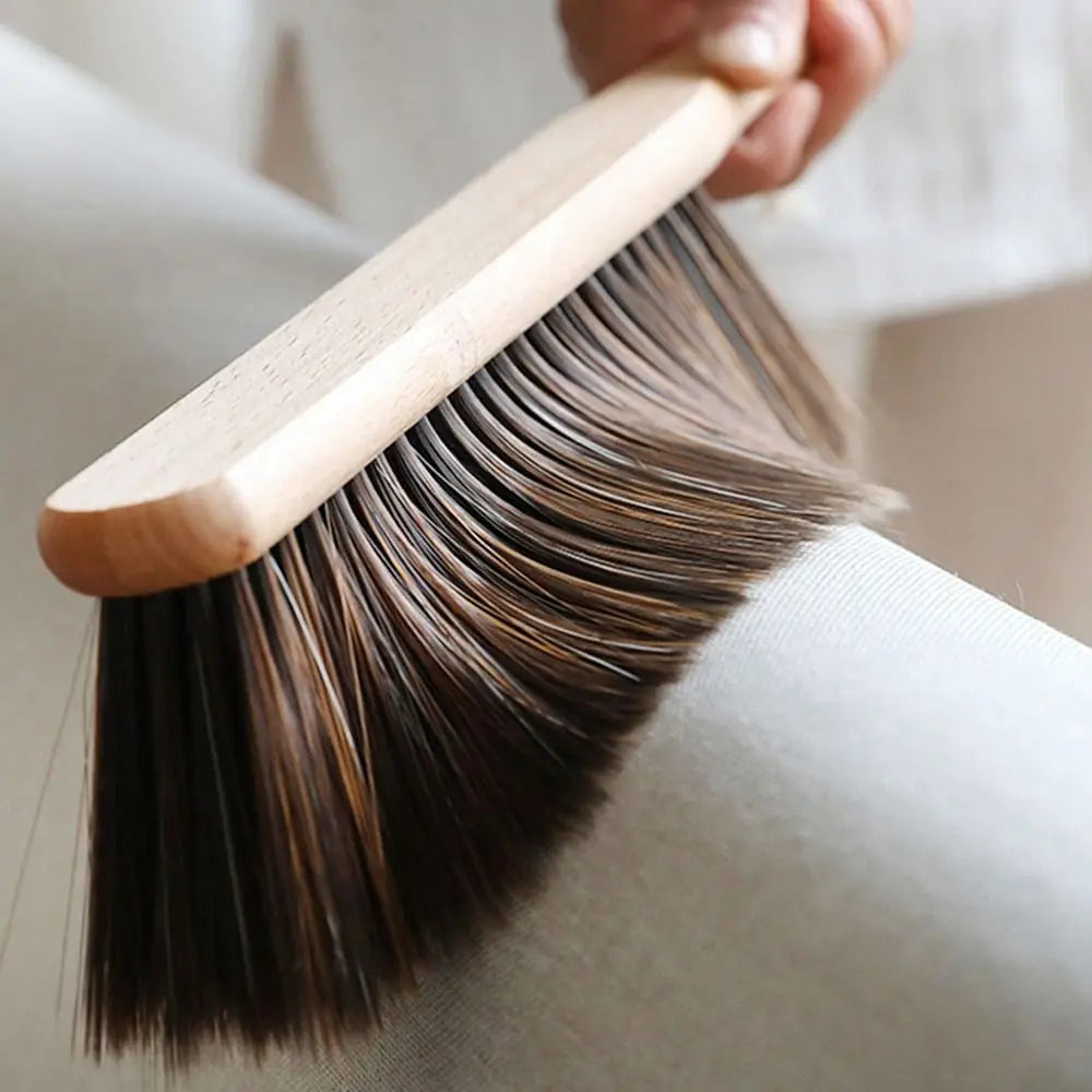 Dust Brush With Wooden Handle