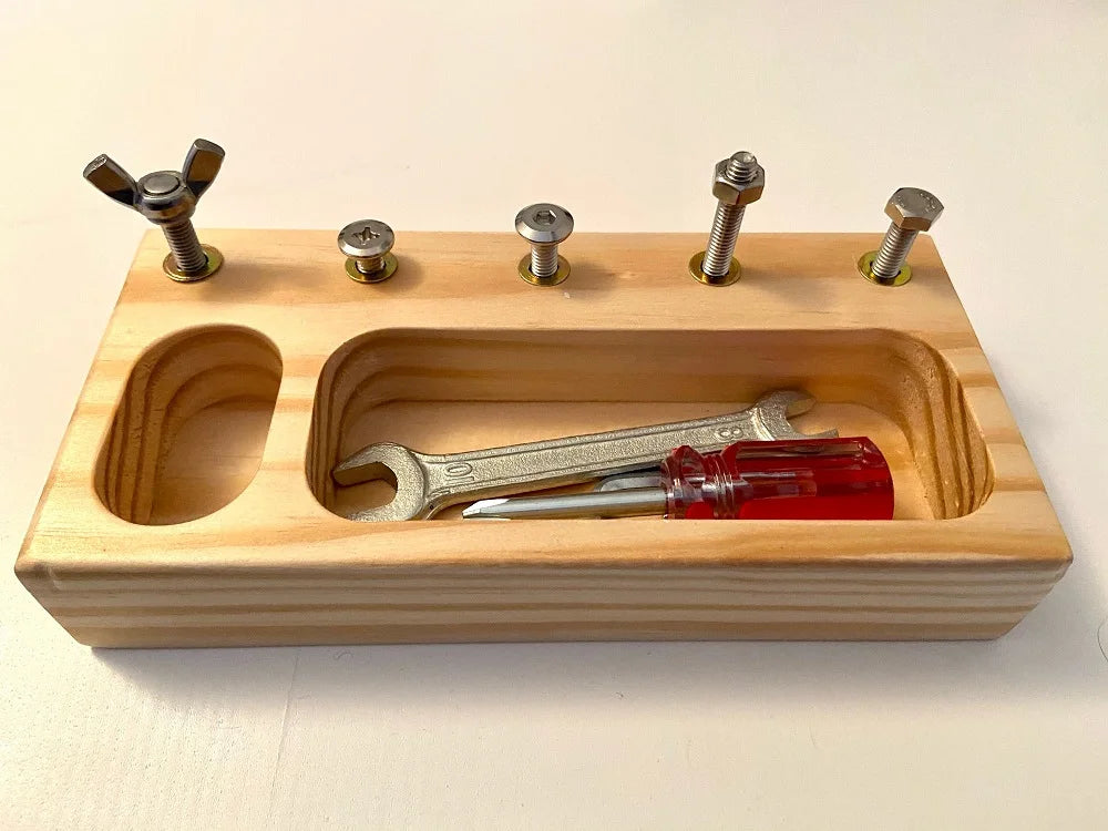 Montessori Busy Board Screw Bolt Set