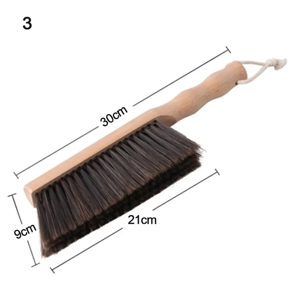 Dust Brush With Wooden Handle