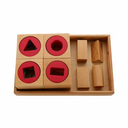 Multiple Shapes Blocks With Tray
