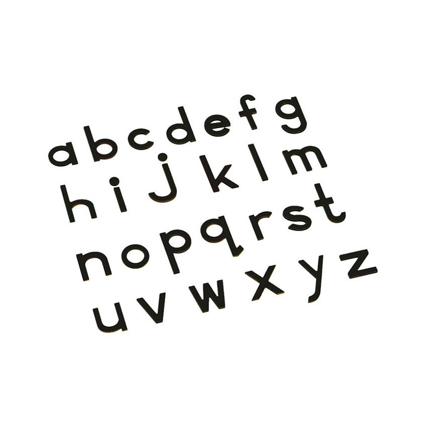 Lower Case Moveable
Alphabet (Print,Blue
&amp; Red)