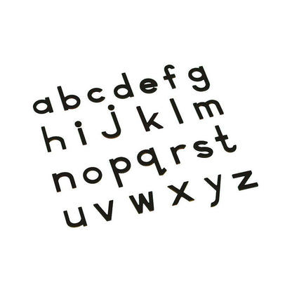 Lower Case Moveable
Alphabet (Print,Blue
&amp; Red)
