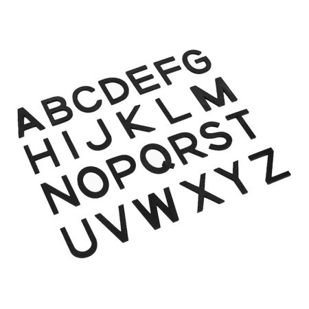 Capital Movable
Alphabet
(Print,Black)