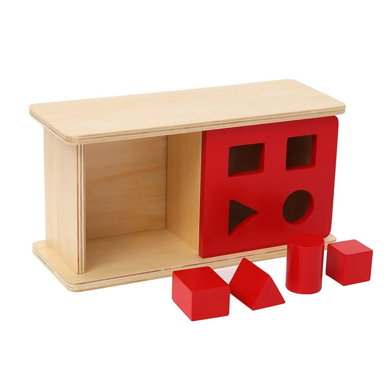 Shape Matching Box with Flip Lid