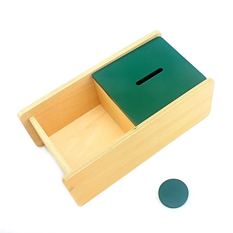 Montessori Imbucare Box With Flip Lid