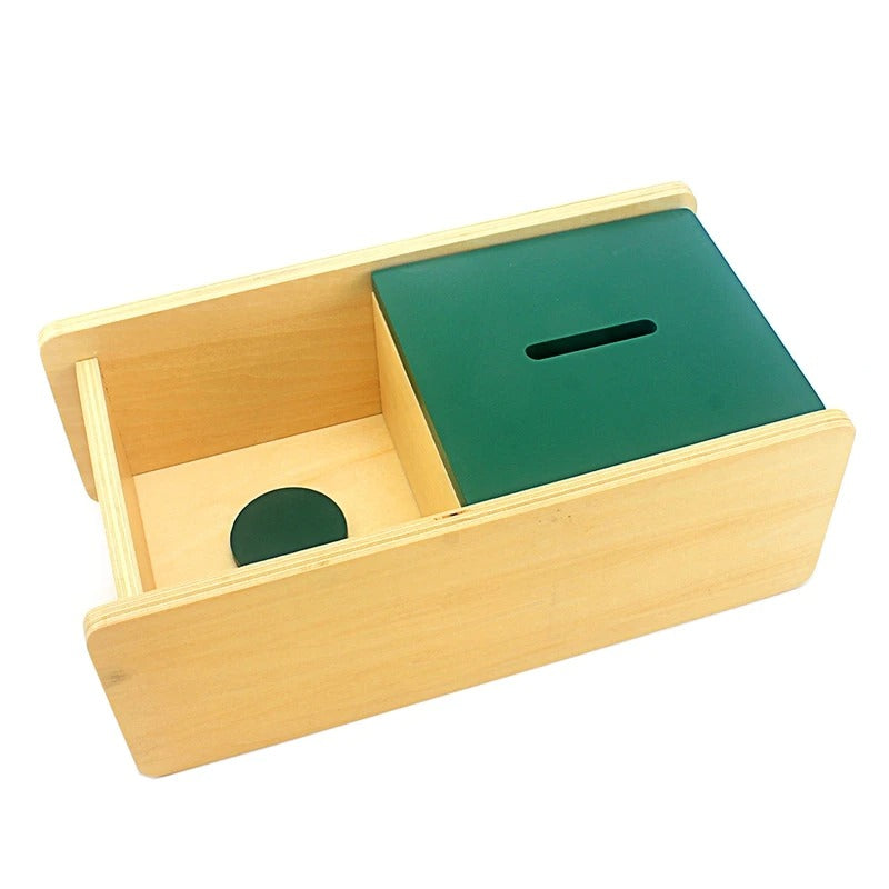 Montessori Imbucare Box With Flip Lid