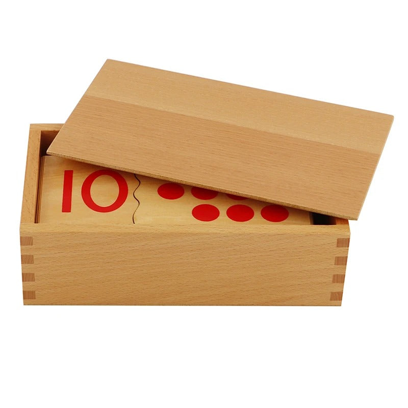 Montessori Wooden Number Puzzle 1-10