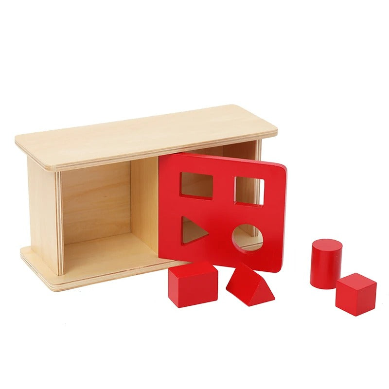 Shape Matching Box with Flip Lid