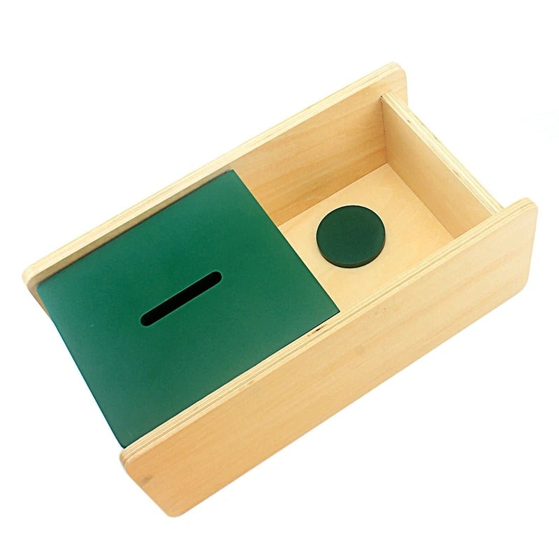 Montessori Imbucare Box With Flip Lid