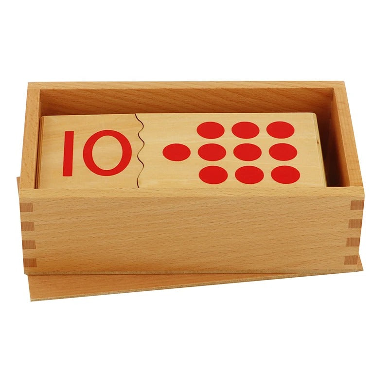 Montessori Wooden Number Puzzle 1-10