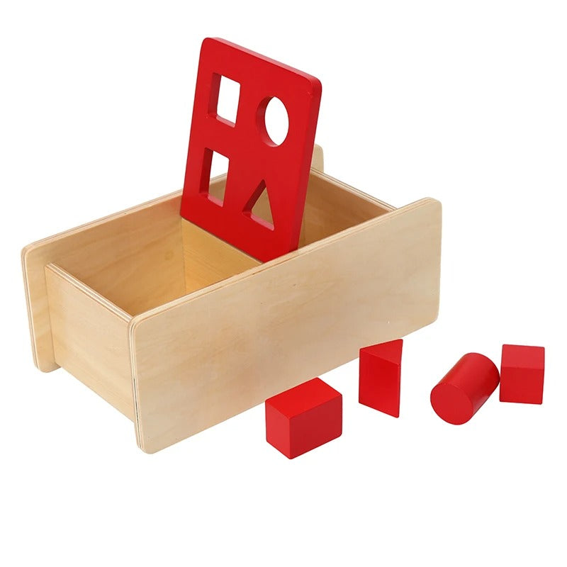 Shape Matching Box with Flip Lid