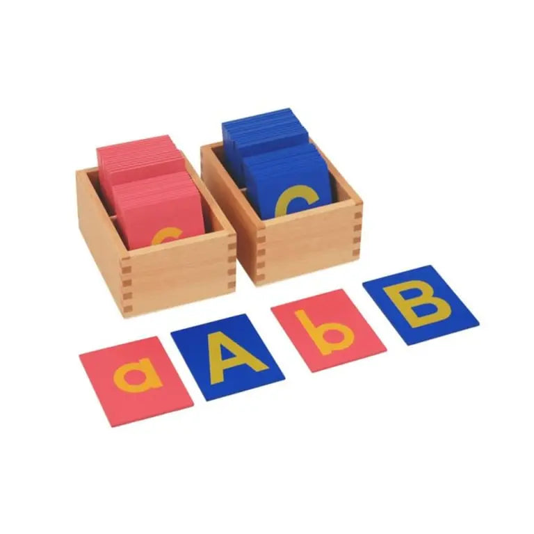 Lower and Capital
Case Sandpaper
Letters w/ Boxes