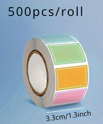 Name Label Stickers (waterproof) - 500pc