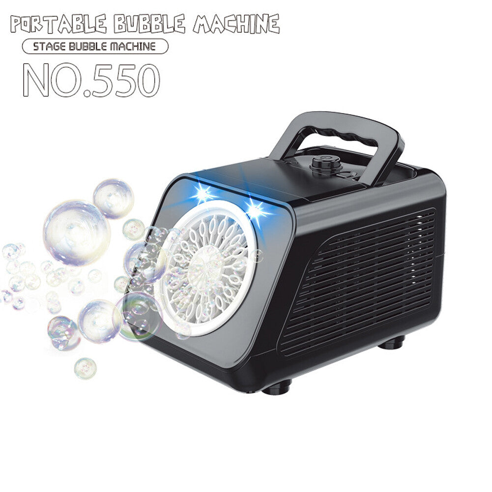 Bubble Machine (outdoor use) - 10 bubble liquid packs included