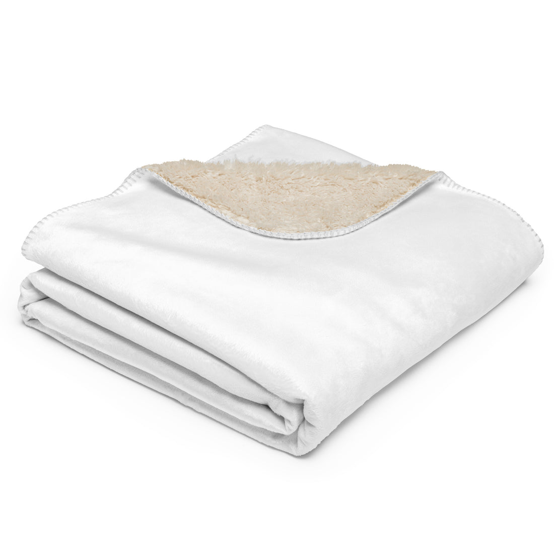 White Sherpa blanket