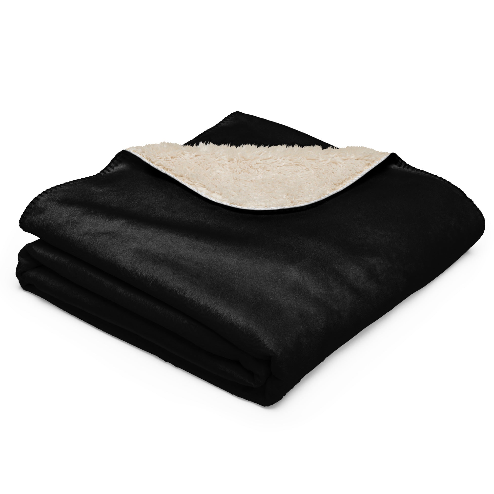 Black Sherpa blanket